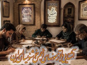 دوره آفلاین آشنایی با آزمون‌های انجمن خوشنویسان ایران و نکات آزمونی